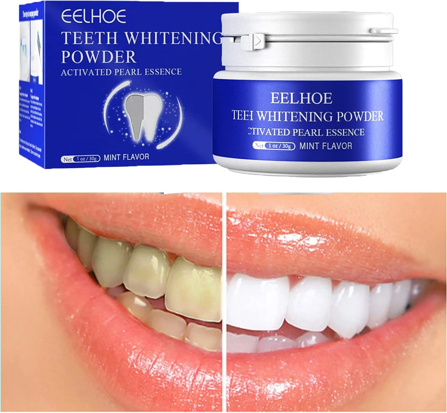 30457 teeth whitening powder application
