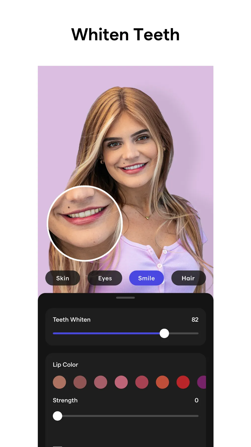 30571 teeth whitening app iphone app screenshot 2