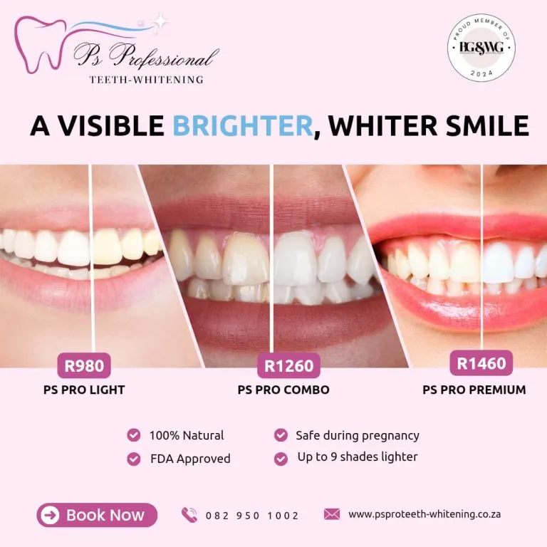 30632 teeth whitening pretoria